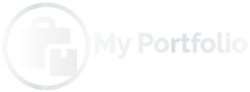 white portfolio logo